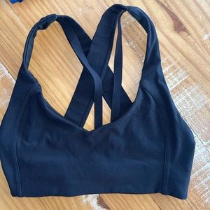 Black Lululemon Sports Bra